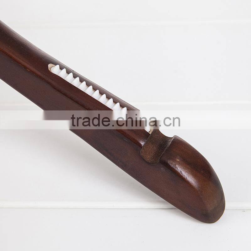 wholesale whole sale wood coat hanger good quality wood pants clip hanger premium wood child hanger