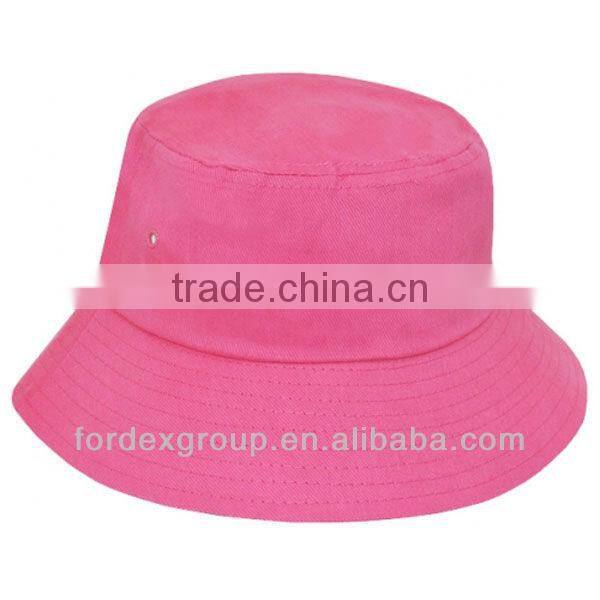 Bucket Hats with Metal Eyelets