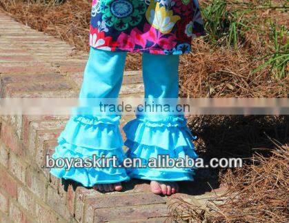 fashion pencil pants for girls children wrinkled pink pencil pants Spring Fall Child ruffle elastic force Pencil trouser on sale