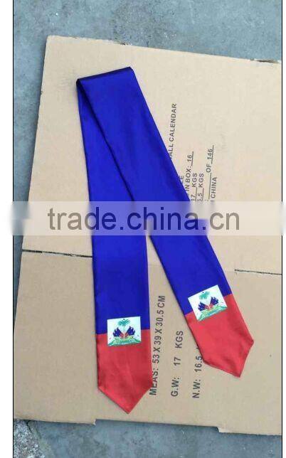 polyester satin fan scarf