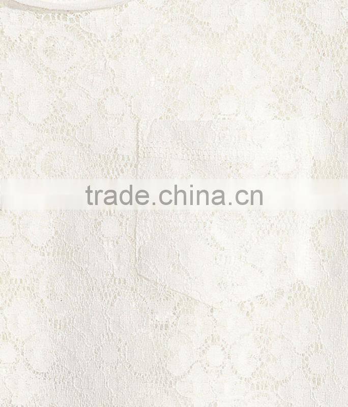 Ladies Short Sleeve Lace Top