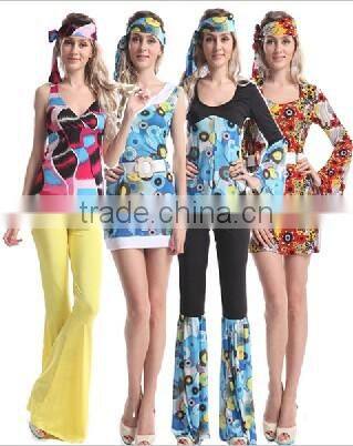 2016 Instyles Blue Elsa Costume Costplay Party Princess Girls Dresses Age 6-7