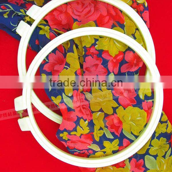 embroidered hoop white embroidered collar diameter 7cm for tool