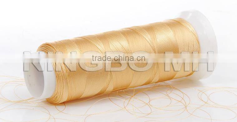 100% Polyester filament embroidery thread