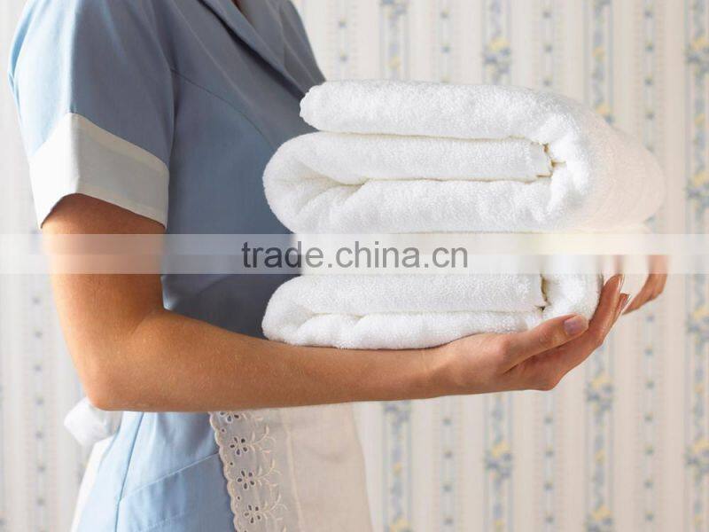 Hotel/family use 100% cotton bath towel 70*140cm Guangzhou manufacturer