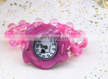 New Fashion Assorted Beach Watch Coconut Shell Bracelet Watch Palm Vintage wristwatch Ethnic Brazilian Fashion watch