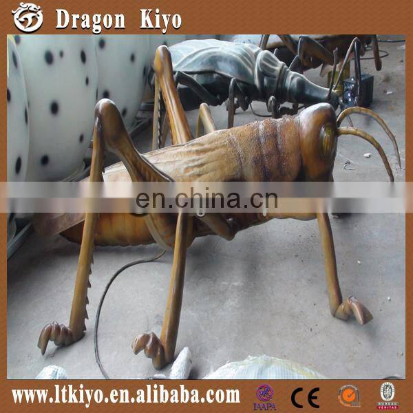 Outdoor Park Equirment Animatronic Grasshopper for Sale