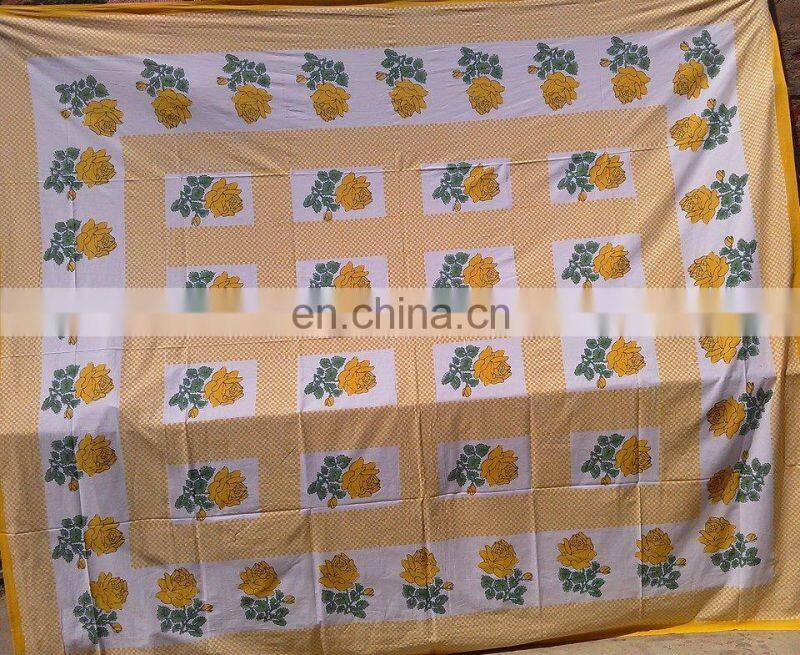 Best sale high quality pretty elegant colorful wholesale indian printed bedsheets