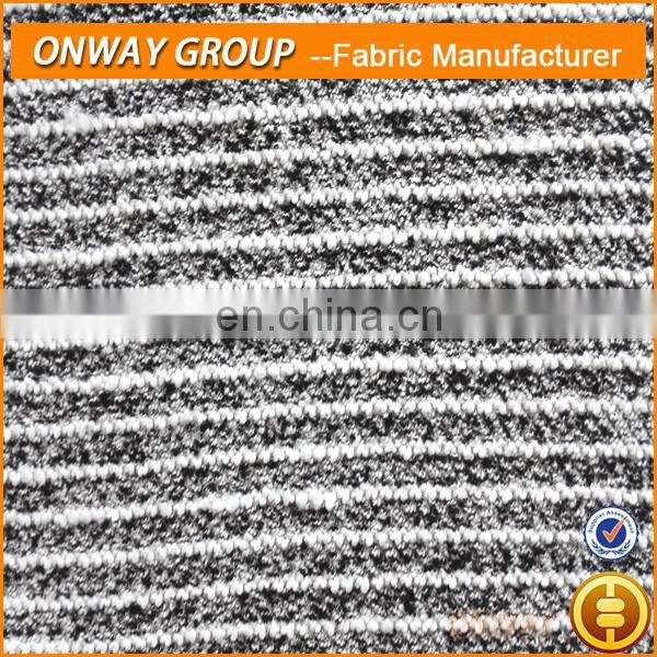Onway Textile wool burshed fabric for making knitting sweater
