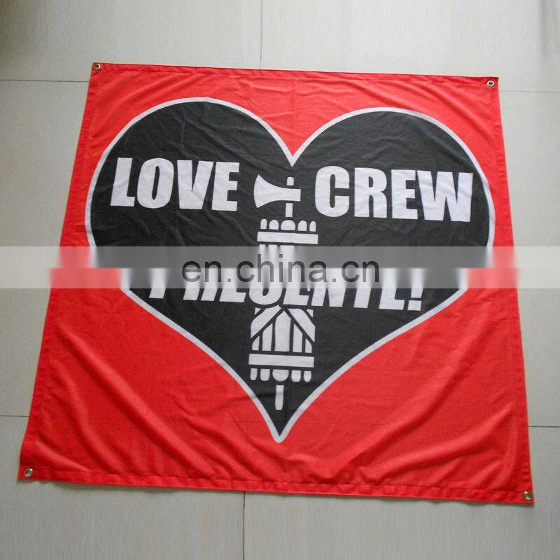 Top quality custom flag banner for advertising