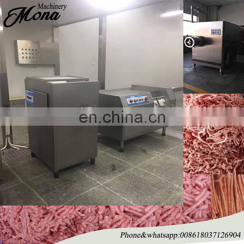 electric commercial kitchen food processing equipment meat grinder mincer for sale