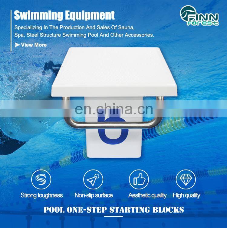 Swimming Pool Equipment Used Competition Starting Blocks For Swimming Pool
