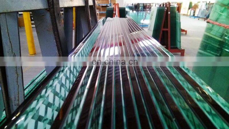 excellent quality 5+5mm 6+6mm 8+8mm bronze grey blue green tinted laminated glass price