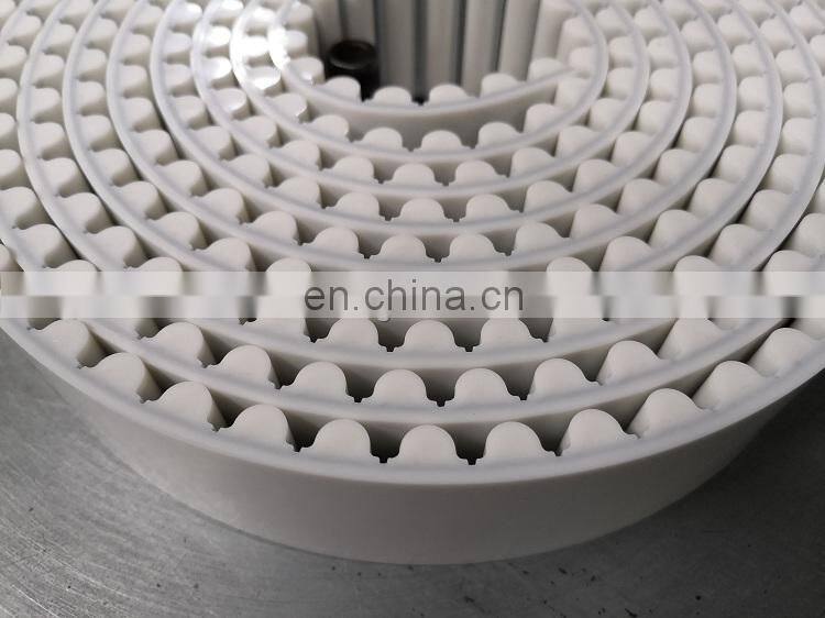 PU Open-ended belt white color steel wire Timing belt