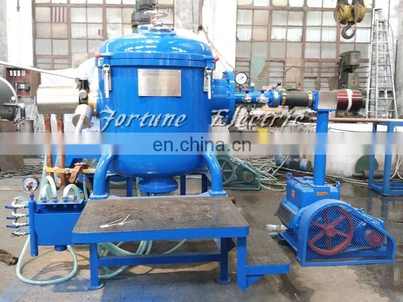 Laboratory vacuum induction titanium melting furnace