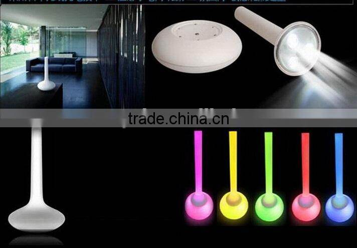 2in1 color changing led table light and 3led torch light
