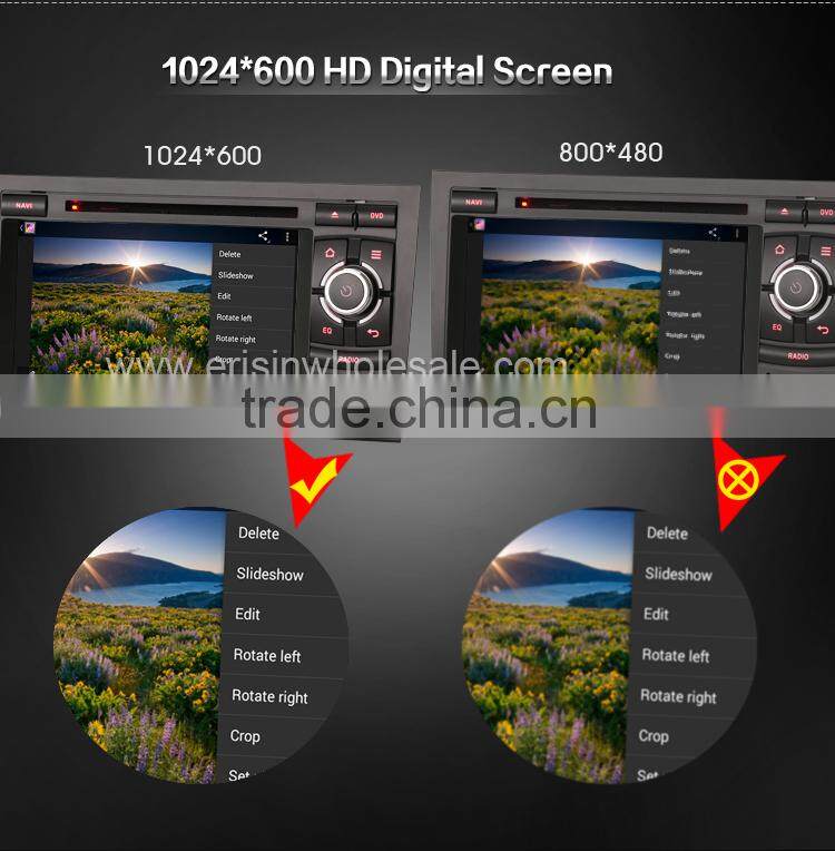 Erisin ES2028A 7" 2 Din Car DVD with Android 4.4.4 Can-Bus Decoder