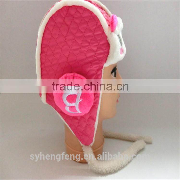 Fashion knitted children hats cartoon winter cap