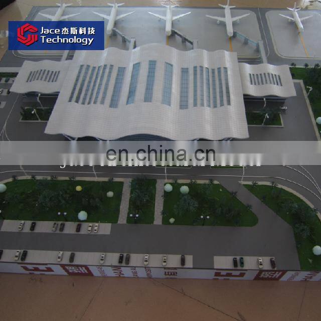Airport Scale Model 1 100 handmade Aircraft Model