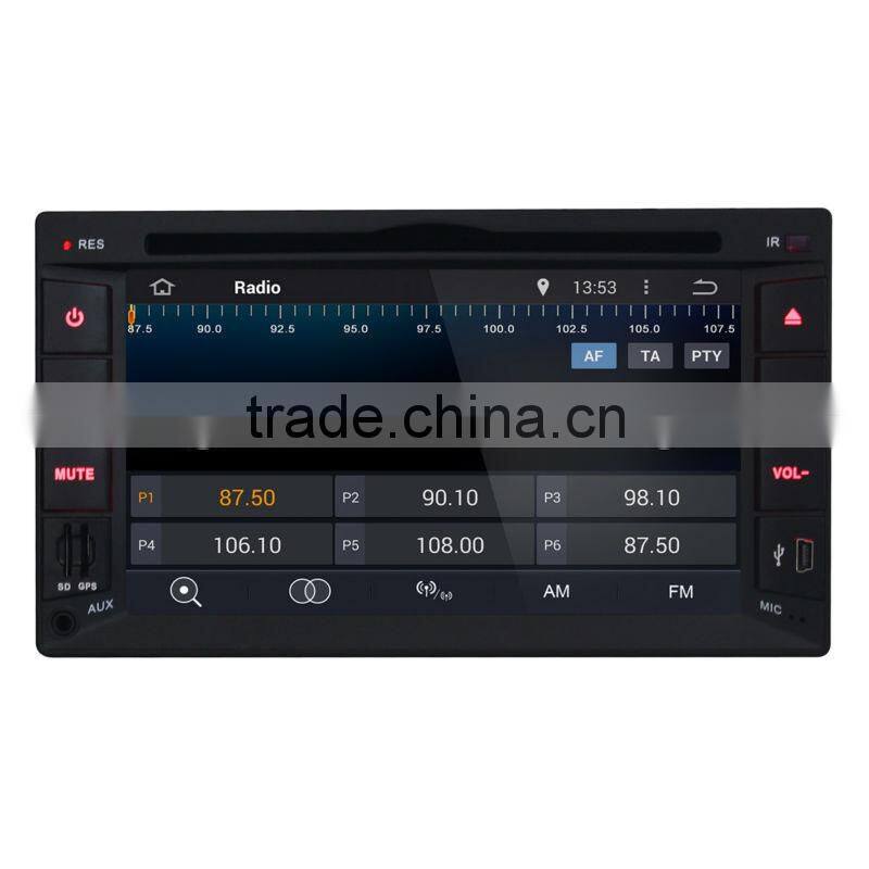 Latest PURE ANDROID 4.4 OS A9 DUAL CORE 2 DIN CAR RADIO CAR GPS CAR MULTIMEDIA PLAYER