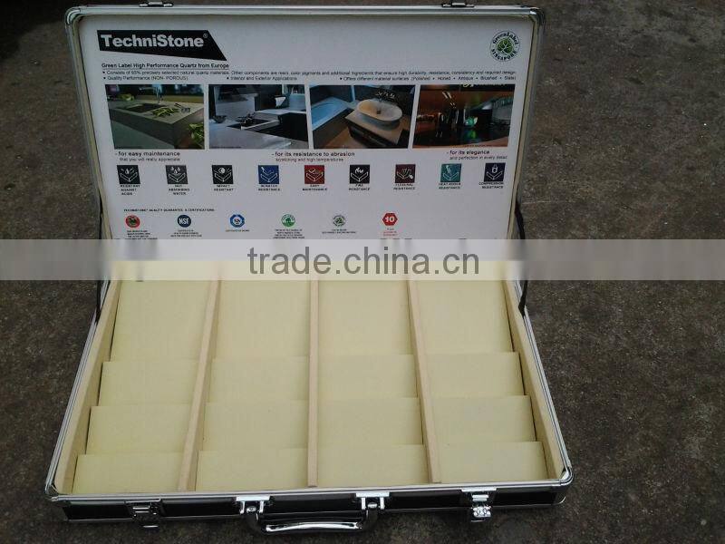 Customized Stone Display Sample Case