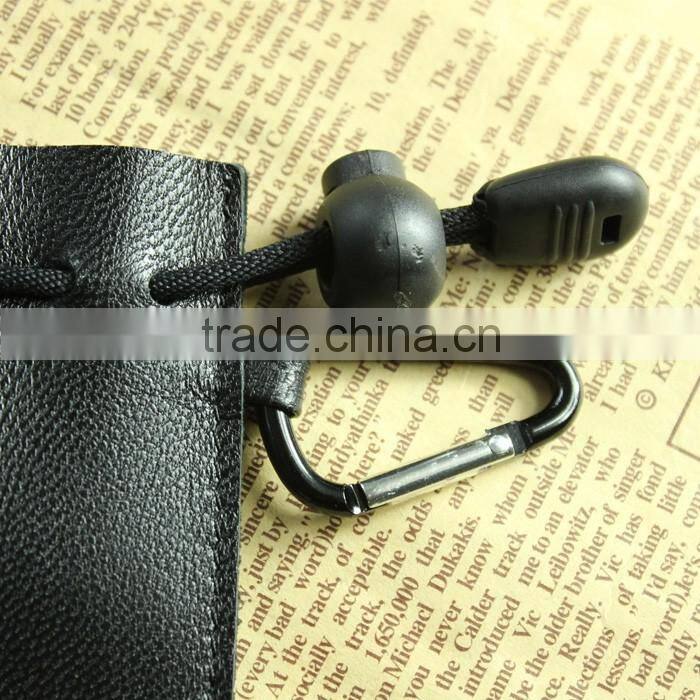 Wholesale High Quality Genuine Sheep Leather Gift Storage Bag Purse Travel Watch Bag