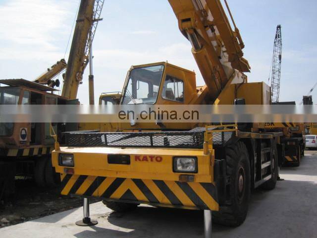 KATO KR35H-III 35 ton used rough terrain wheel crane, KATO KR35H truck crane cheap, hot sale