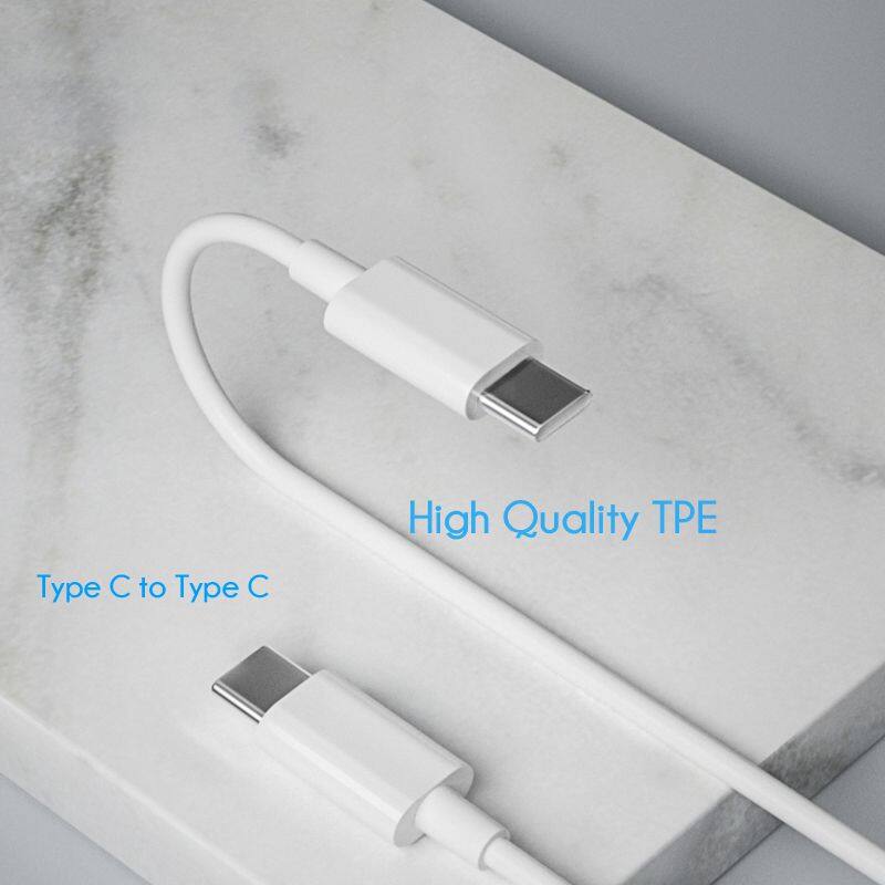 High quality type c 5A 100W usb c to usb c fast cable