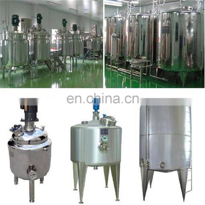 heating sugar melting tank mixing tank with agitator