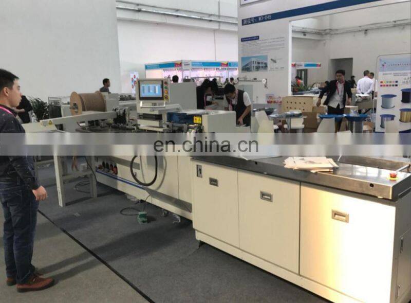 UT420 Automatic Double o Wire Binding and Hole Punching Machine for calendar notebook album book