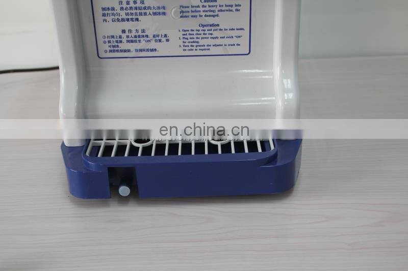 Quality applicable small ice cube commerical ice shaving machine