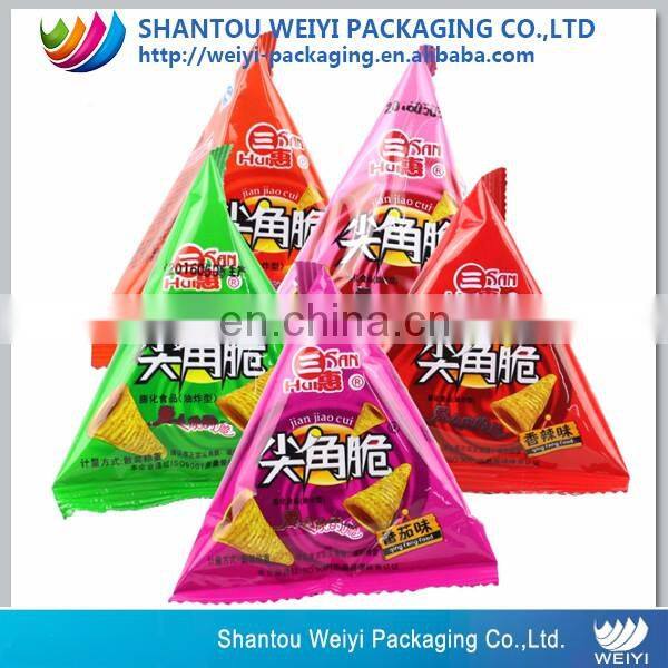 wholesale back sealer packaging aluminum foil bags for potato chips/snacks