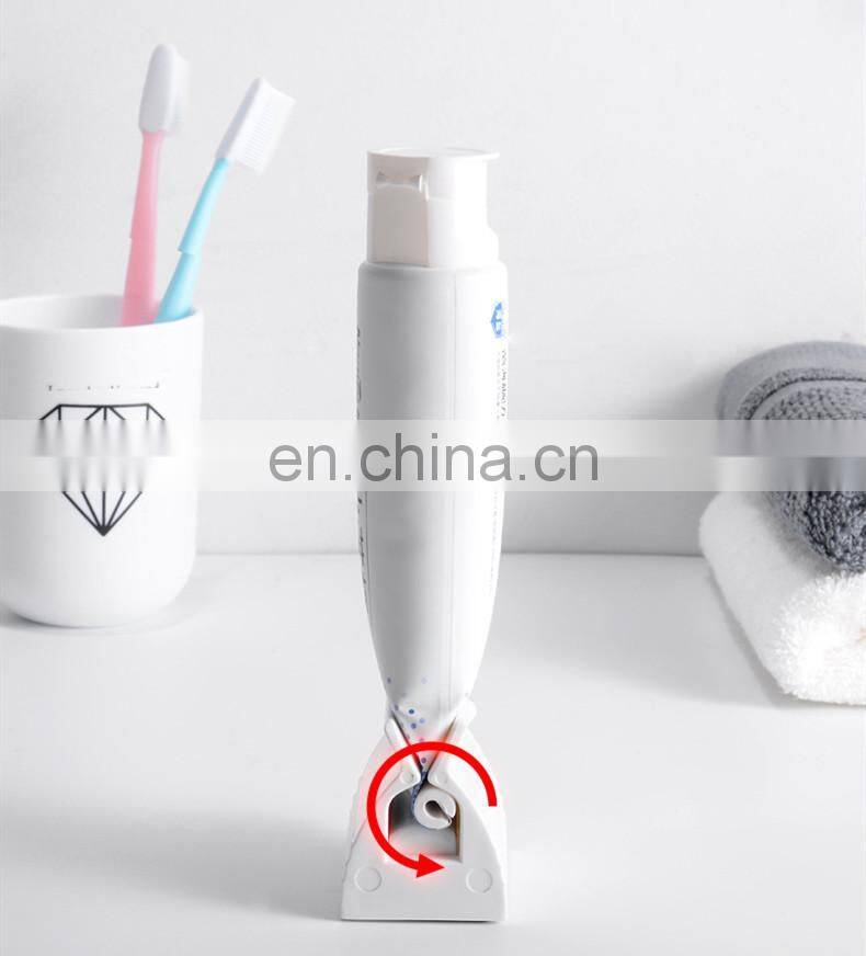 Multifunction Toothpaste Tube Squeezer Squeezer Toothpaste Easy Portable Plastic Dispenser Bathroom accessories