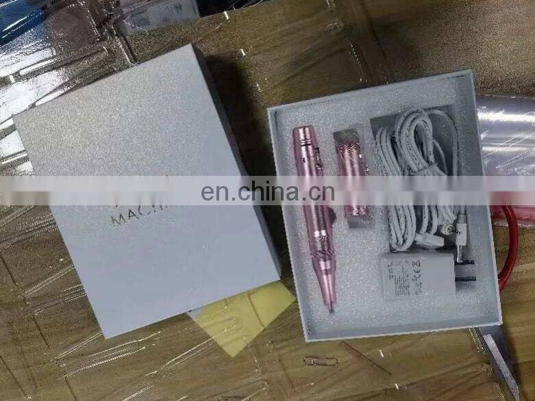Eyebrow Lip Tattoo Microblading Kit Micropigmentation Machine PMU Wireless Permanent Makeup Machine