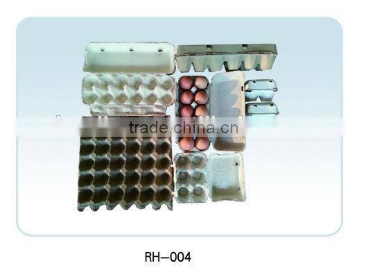 recyled eco-friendly molded pulp egg trays for sale