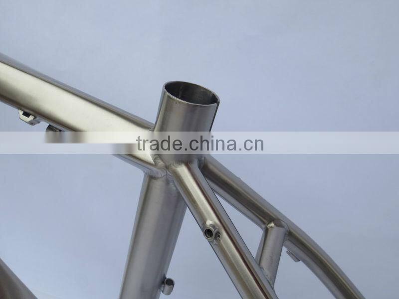 2014 China cheap titanium bike frame