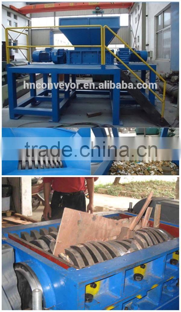 metal shredder/shredder plastic price/plastic bottle shredder machine