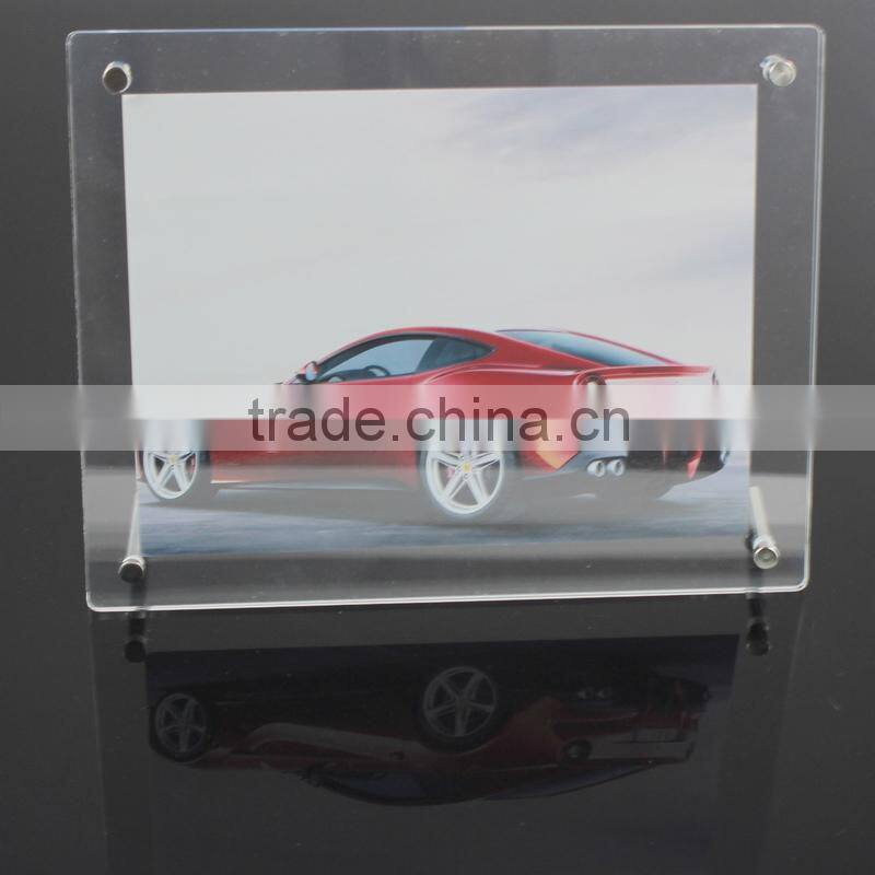 acrylic photo block wholesale acrylic plate acrylic magnetic photo blockTPH007