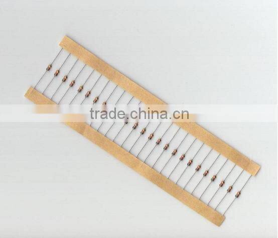 1/4W 1/2W 1W carbon film resistor
