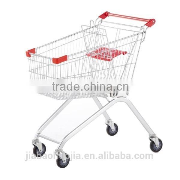 JIABAO electroplate shopping cart 760*470*945