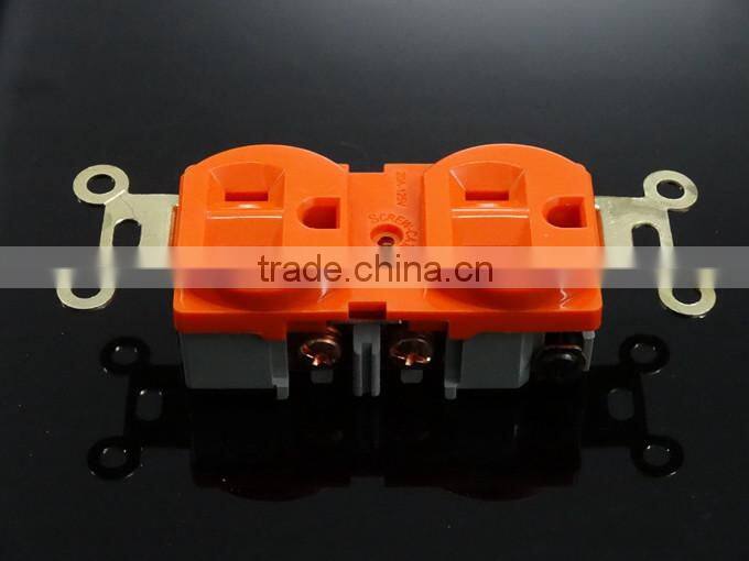 Professional Super Tough Nylon UL Listed nema 5-20r receptacle/US Duplex outlets/NEMA 5-15 receptacle outlet