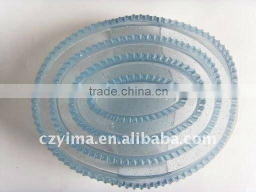 Glitter massage large horse curry comb