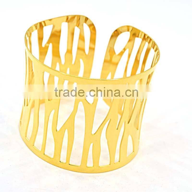 Fashion Jewelry 2016 Stainless Steel Jewelry Cuff Gold Bracelet
