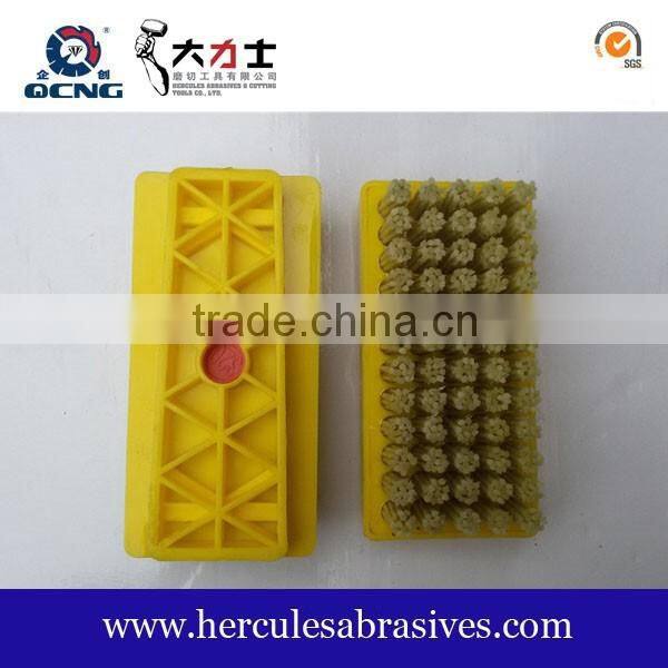 L140 diamond fickert abrasive brush for granite antique polishing