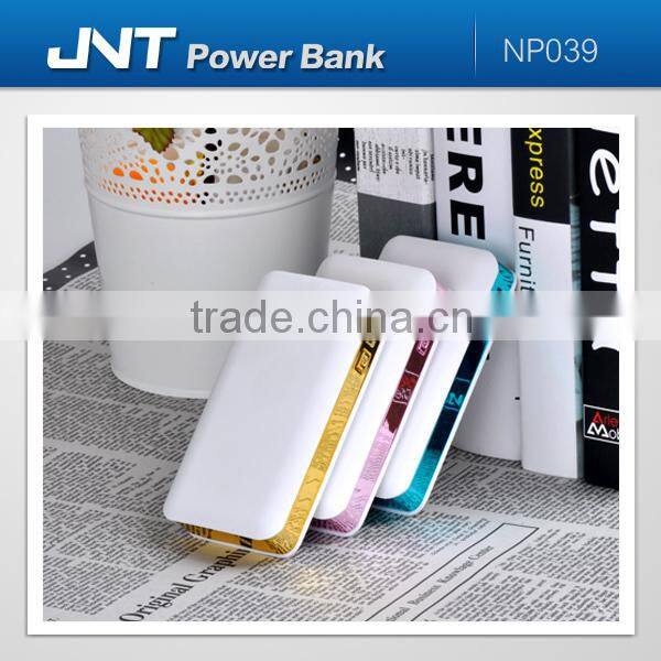 High capacity commonly 5400/6000/6600/7800/8400mAh manual for power bank battery charger