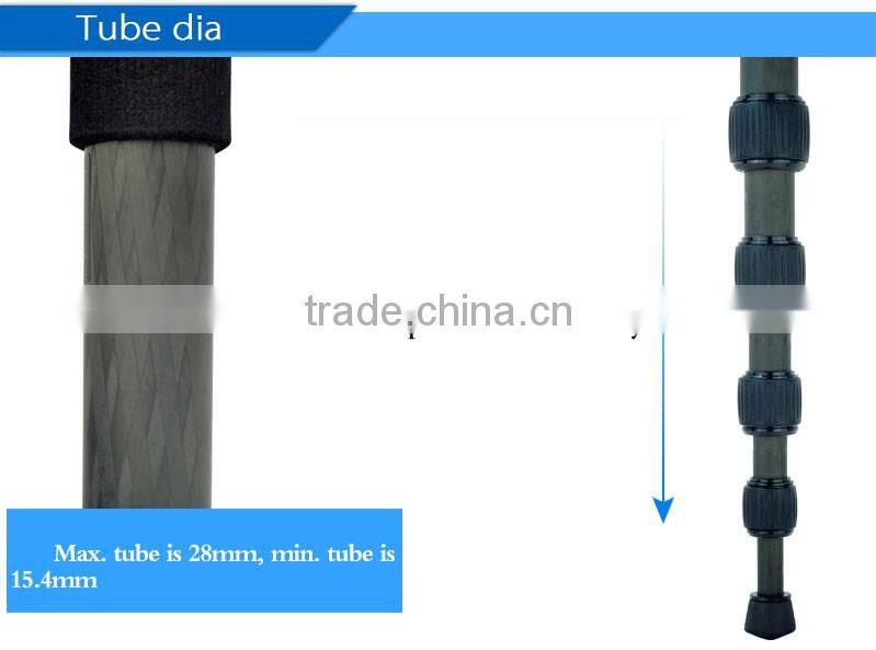 Family photo Professional Carbon Fiber Camera Tripod Monopod