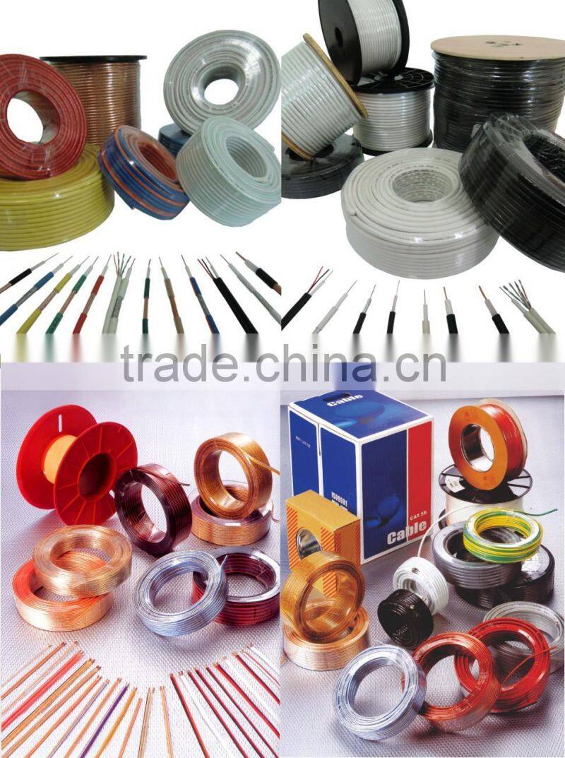 Factory outlet rg6u triple coaxial cabl outdoor used MOQ 20KM fast delivery rg59 coaxial cable in china