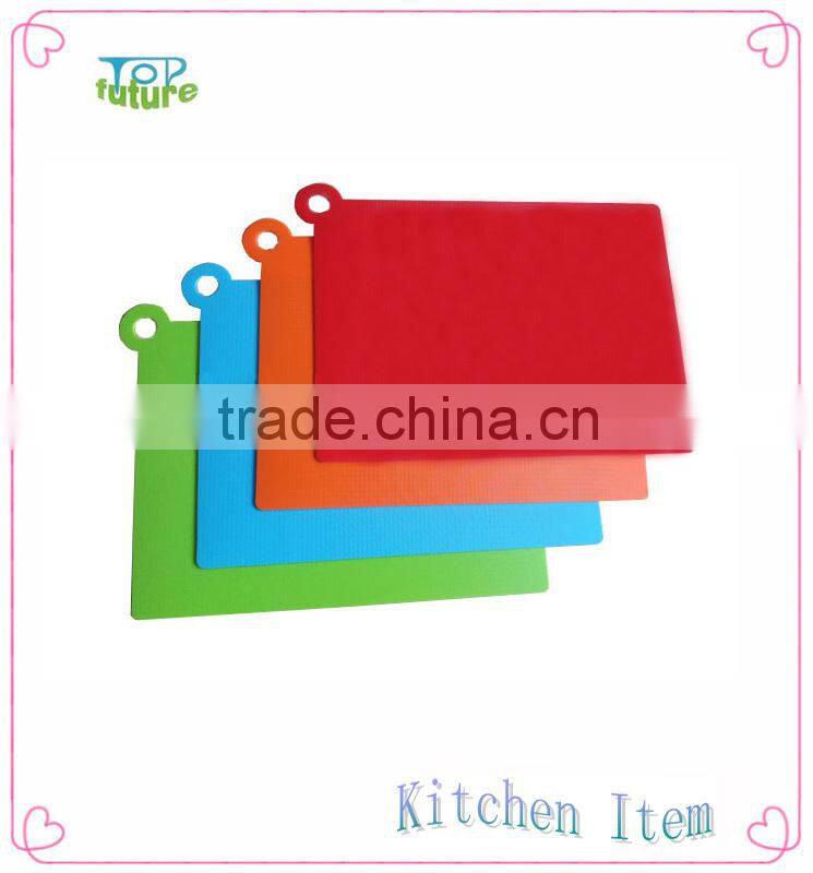 Plastic Non-Slip cutting board,classification cutting mat