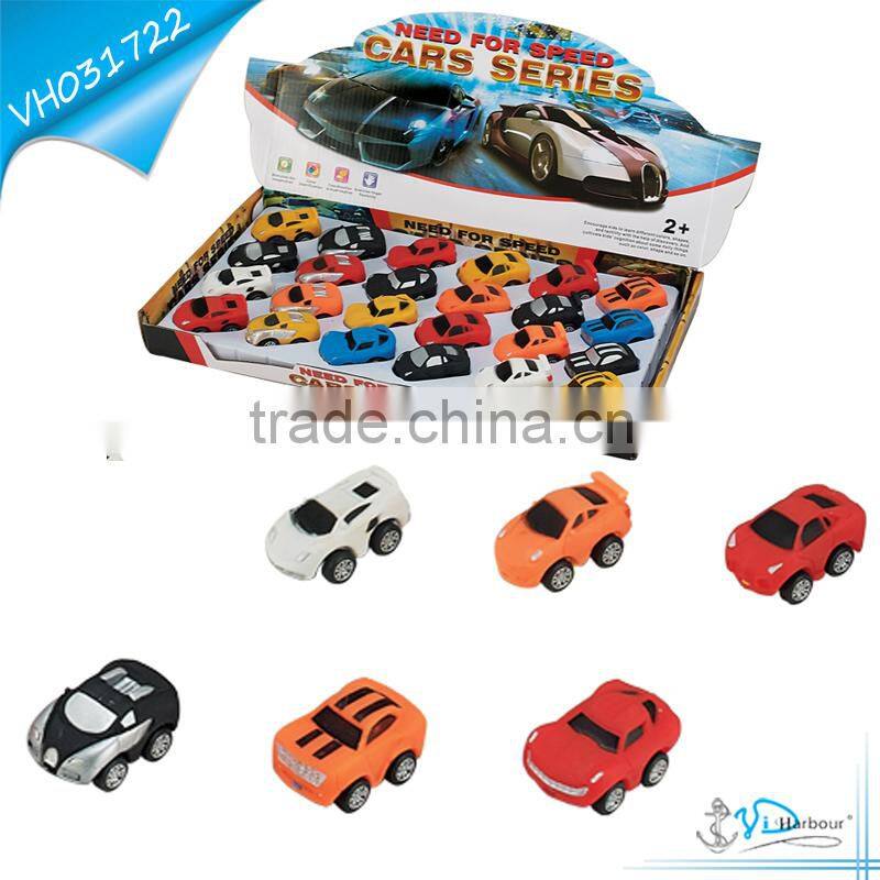 Mni Vinyl Pull Back Action Toy Car Series