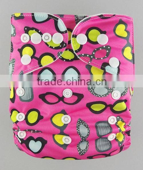 New Arrival Hip Snaps Baby Diaper Customized One Size Cloth Diaper
